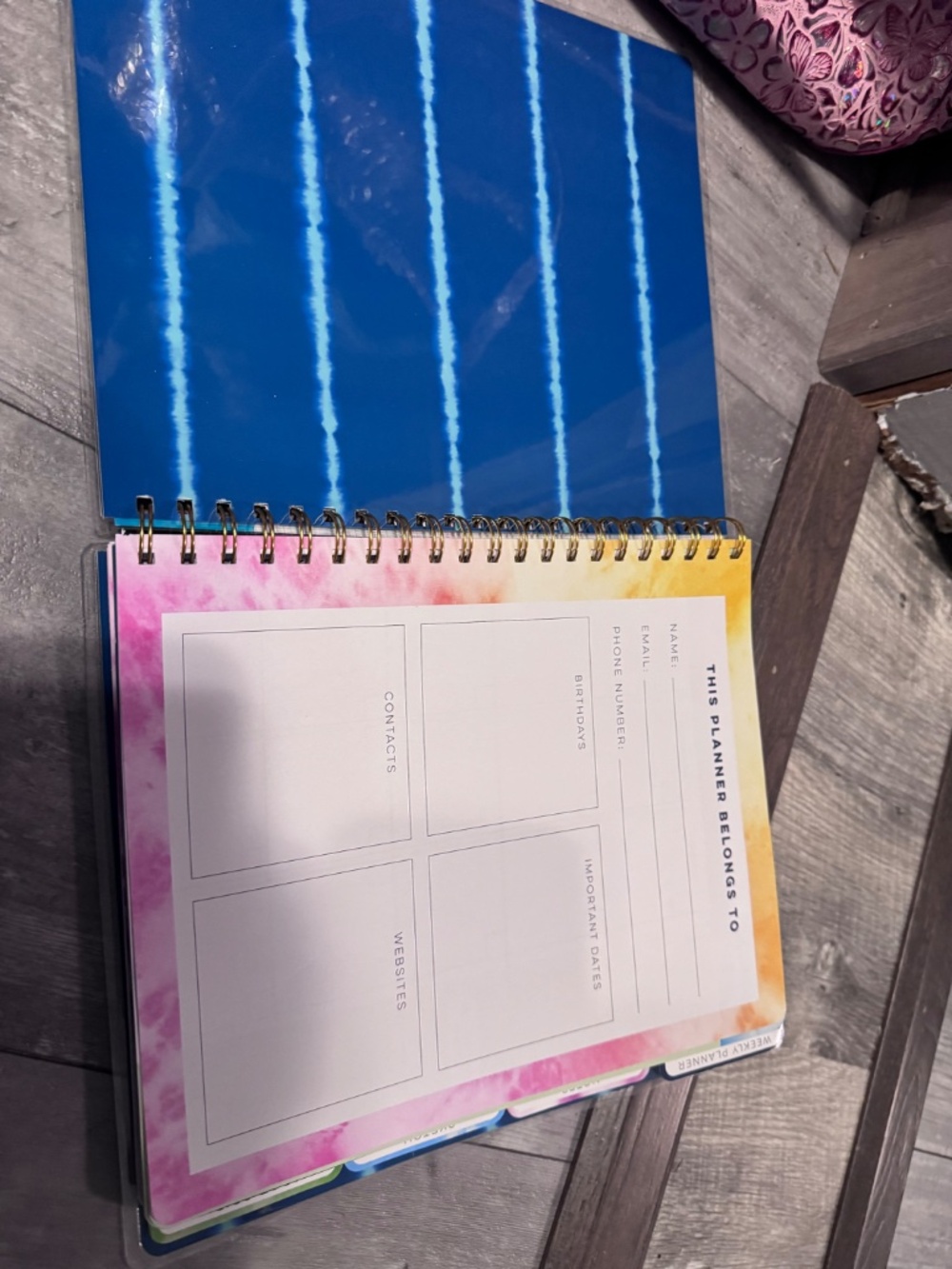 Big plans non dated planner - Picture 2 of 9